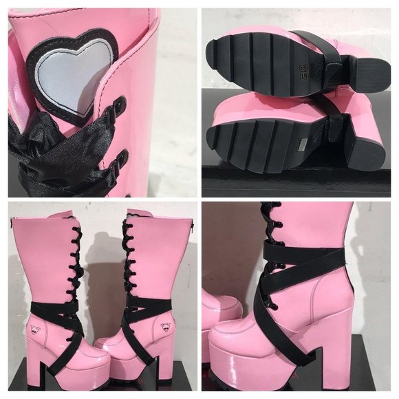 Shoes - Monster high pink fashion boots